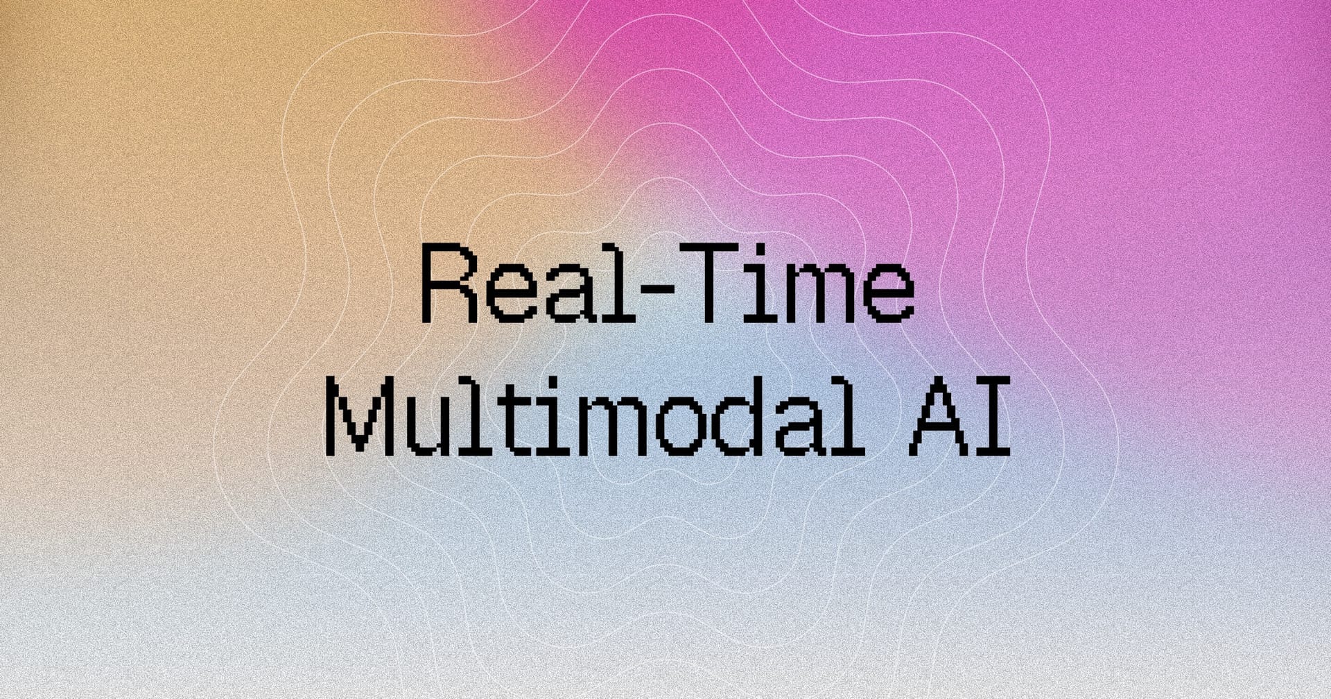 Building real-time multimodal AI — perception, reasoning, and action in real time